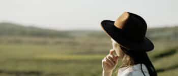 Contemplative woman